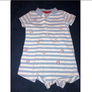 Baseball Romper
